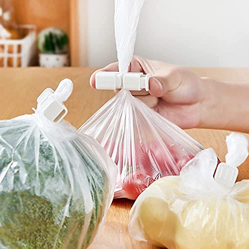 4 x Bag Sealing Clips Bag Clips Food Storage Clips Air Tight Seal Grip Food Sealing Bag Clips Kitchen Home Office Usage for Coffee Opened Fresh Food Bags and Snack Bags