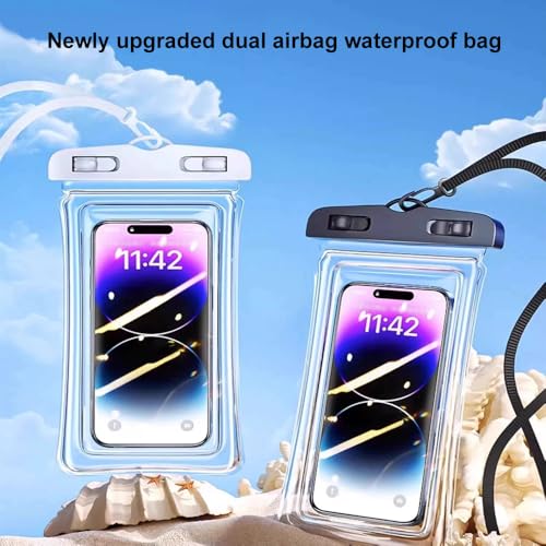 Fitto Universal Waterproof Mobile Phone Bag Case for Outdoor, Beach, Pool, Hiking, Travel ??Dry Bag for Smartphones
