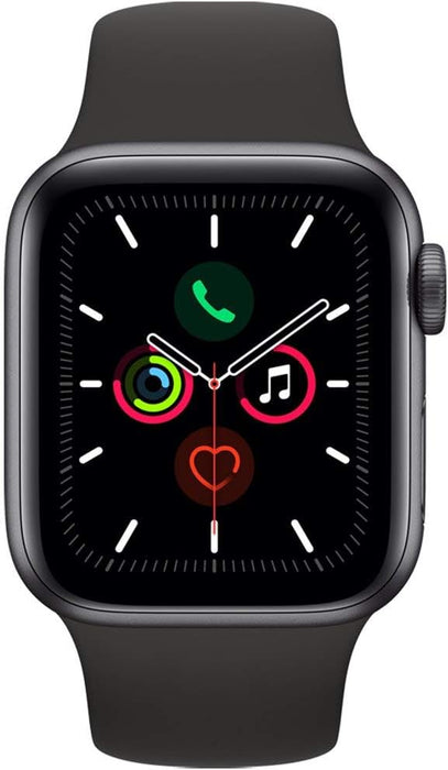 Apple (Refurbished) Watch Series 4 (GPS, 40mm) - Space Gray Aluminium Case with Black Sport Band