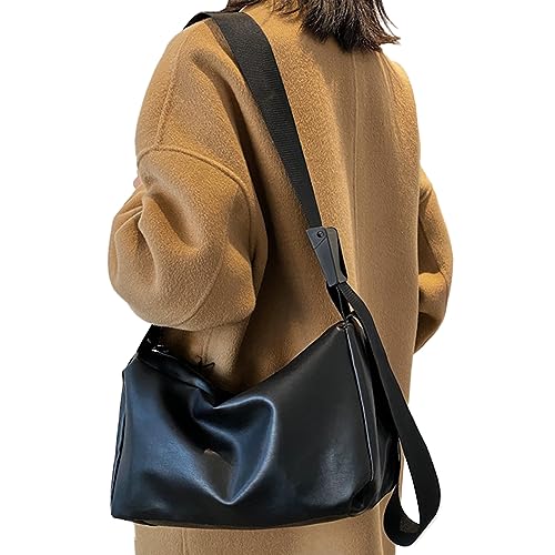 Dress Cici Shoulder Bags for Women, Crossbody Bag, Soft PU Leather Bag for Ladies with Zipper & Adjustable Strap