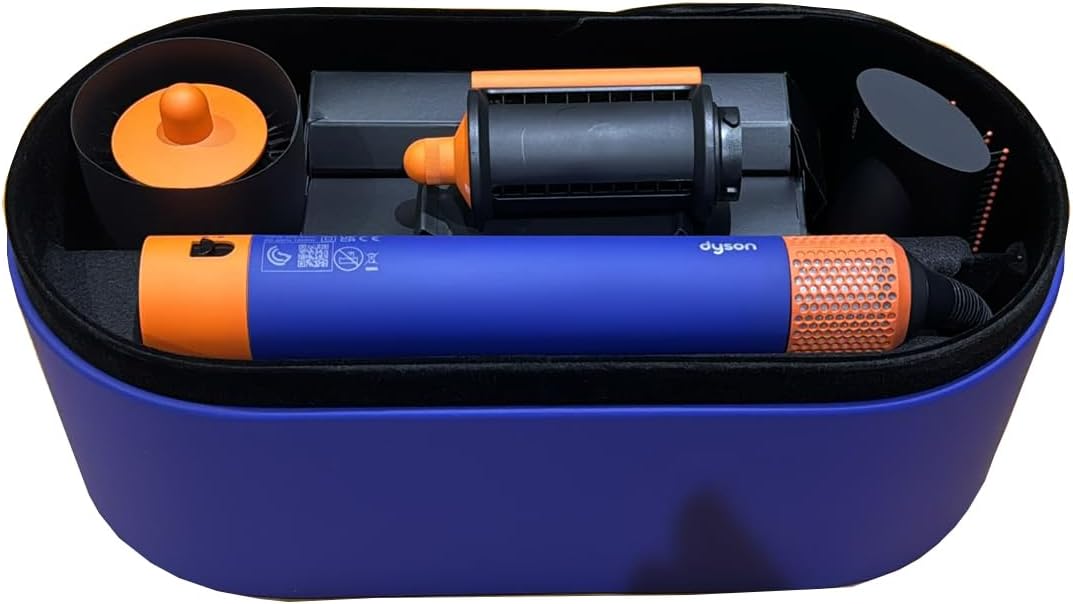 Dyson Airwrap i.d. Multi-Styler and Dryer Straight+Wavy HS08 - Bluetooth Enabled - for Perfect Curls (Ceramic Patina/Topaz)