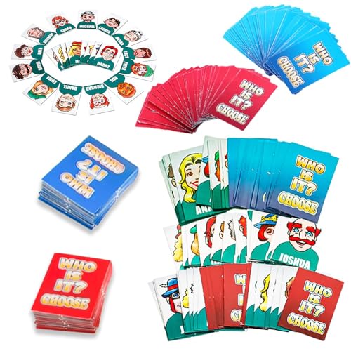 UKR Board Game Who is It, Fun Character Guseing Game for Kids