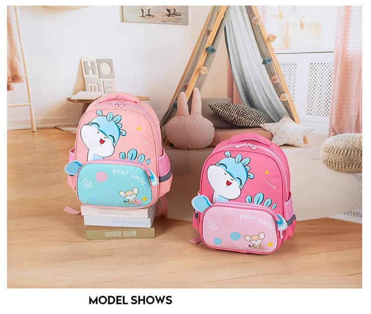 TAIZRONG Kids Backpack for Boys & Girls Toddler Travel Backpacks Waterproof Cute Small Cartoon Daycare Bag Toddler Bags Features Padded Back & Adjustable Strap Ideal for for School Camp Travel