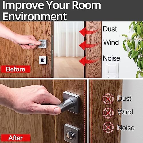 Beynant 19.7Feet Door Weather Stripping Door Seal Strip,Self-Adhesive Rubber Door Insulation Weather Strip for Window and Door Soundproofing D Shape,Weatherstripping for Door Frame Gap Blocker(Black)