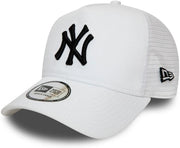 Men's League Essenl 940 a Frame Trucker Neyyan Cap Men's Cap - Yankees-White