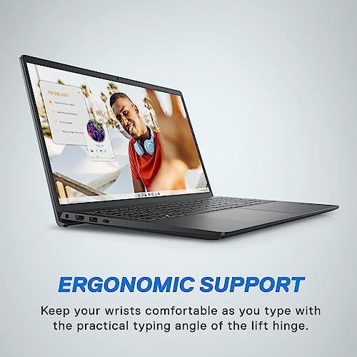Dell Inspiron 3535 15.6" FHD (1920 x 1080) Display, AMD Ryzen 5 7520U Processor, 8GB DDR4 RAM, 512GB SSD, AMD Radeon Graphics, Windows 11 Home, 6 Months Migration, Carbon Black
