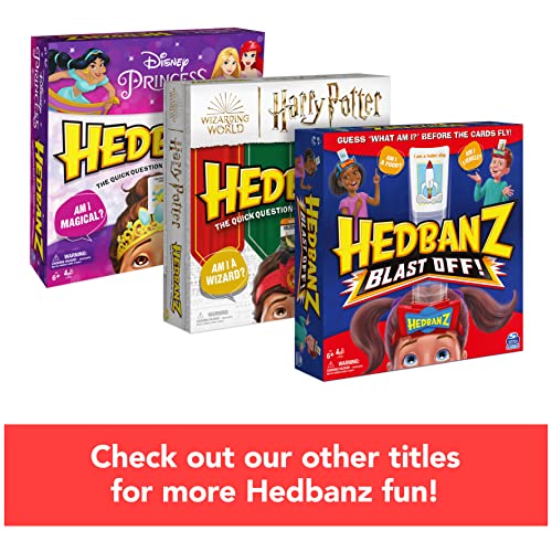 Spin Master Games Hedbanz Blast Off! Guessing with 25 Bonus Cards, for Kids and Families Ages 6 and up (Amazon Exclusive)