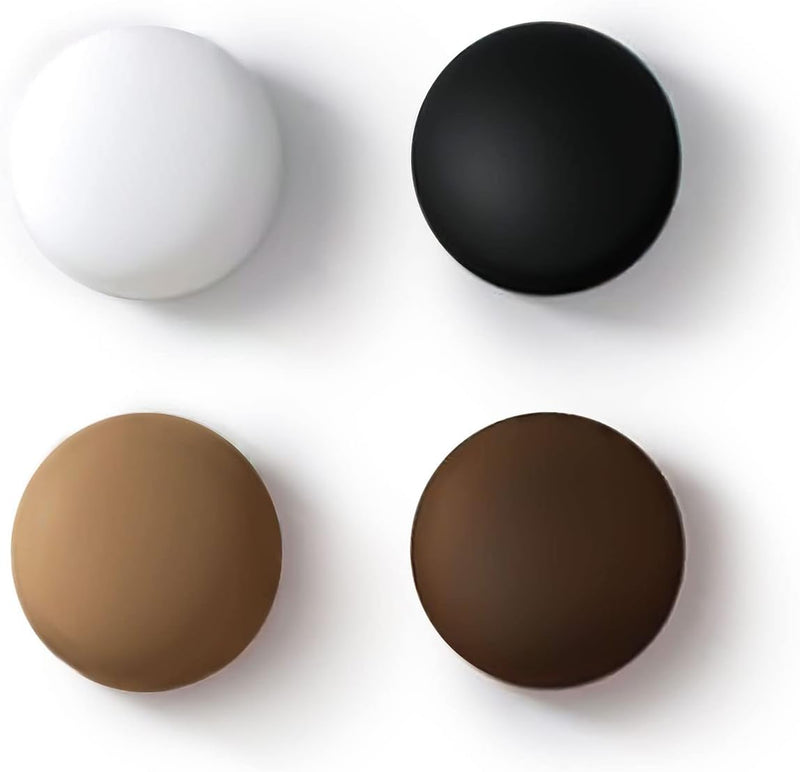 Layani Hijab Magnets: Matte Finish [Variety 4 Pack] Magnetic Hijab Pins, no gemstone
