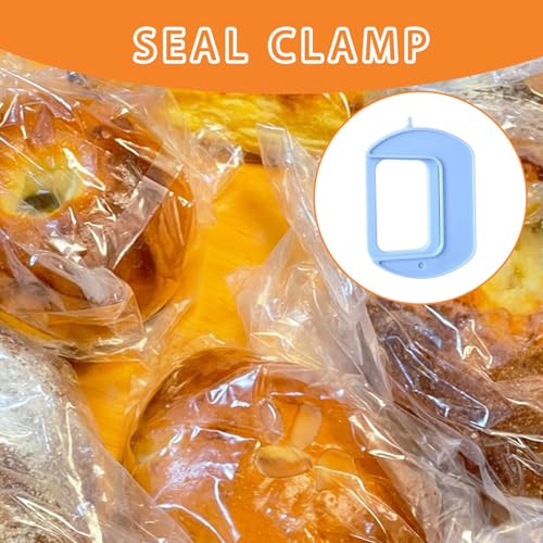 Bag Clips for Food,Reusable Bag Closers for Food | Damp-Proof Anti-Slip Sealing Clamps, Heavy-Duty Package Sealer for Pantry Organization