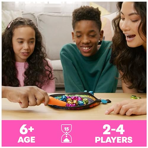 Spin Master Games Bellz - The Attracting Magnetic Game for the Whole Family, with Practical Neoprene Bag for Playing on the Go, 2-4 Players from 6 Years