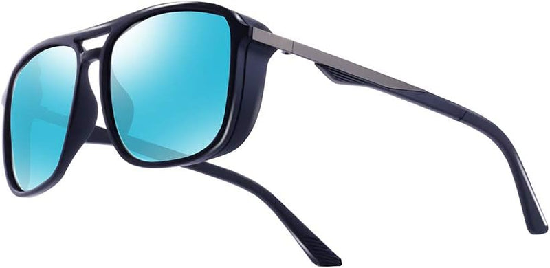 Kimorn Polarized Sunglasses For Men Square Frame Unisex Outdoor Sports Goggle Classic K0623