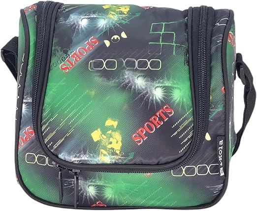 18-Inch Big Wheel Kids' School Trolley Backpack with Lunch Bag & Pencil Case. (SPORTS GREEN DESIGN)