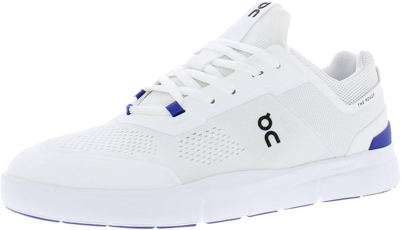 On Men's The Roger Advantage Sneakers, White/Cobalt, 9 Medium US, White/Cobalt, 9