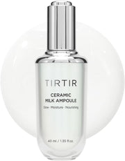 Ceramic Milk Ampoule (1.35 Fl Oz), 40ml (3 in 1 Skin care Triple Cream Formula) - White medium