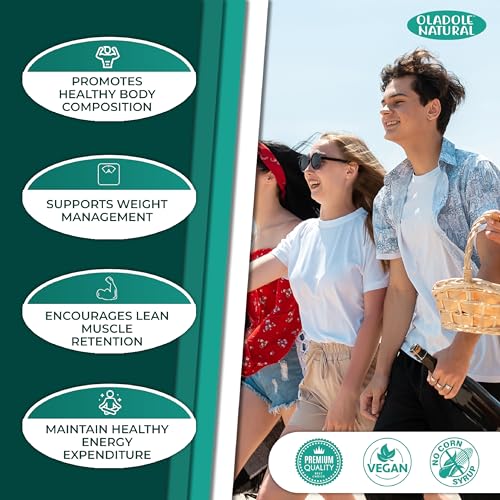 Oladole Natural Slimming Weight Loss Diet Pills, Non-Prescription Weight Management Aid, Powerful Fat Burning and Appetite Suppression - Excellent for Keto Diet 60 Capsules