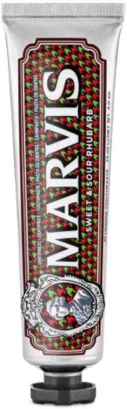 Marvis Sweet & Sour Rhubarb Toothpaste, Rhubarb, 75 milliliters