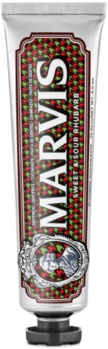 Marvis Sweet & Sour Rhubarb Toothpaste, Rhubarb, 75 milliliters