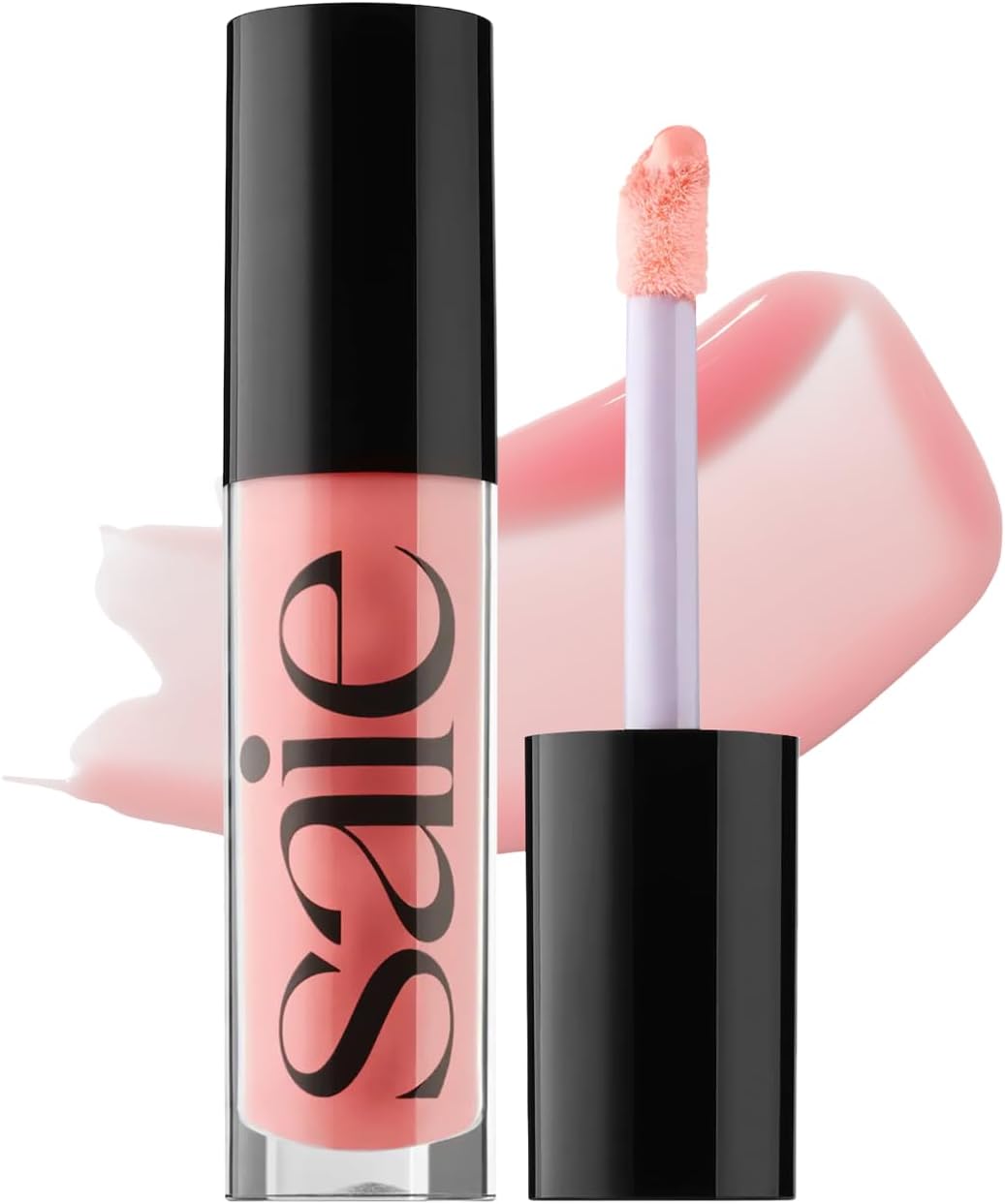 Glossybounce - Hydrating Lip Gloss and Tinted Lip Oil Hybrid with Hyaluronic Acid & Jojoba Oil for Non-Sticky, Ultra-Shiny, Plump & Soft Lips - Everyday Makeup Essential - Kiss (.17 oz) – image 1