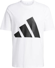 mens M BL SJ T Tee - WHITE/BLACK