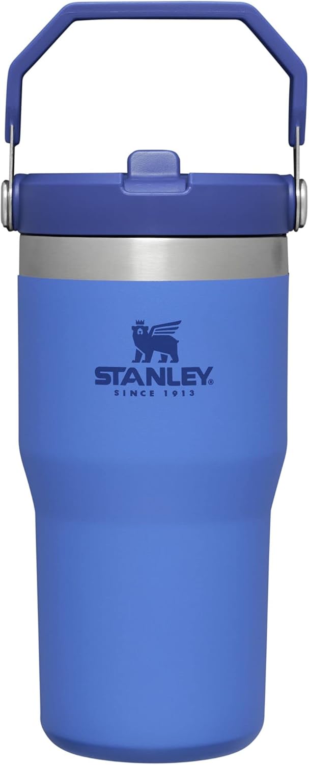 Stanley IceFlow Stainless Steel Water Jug with Straw, Vacuum Insulated Water Bottle for Home and Office, Reusable Tumbler with Straw Leakproof Flip