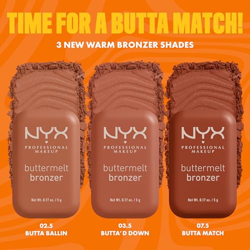 NYX PROFESSIONAL MAKEUP BUTTERMELT BRONZER ALL BUTTA D UP