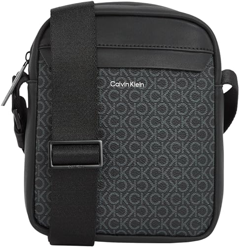 Calvin Klein Ck Must Reporter S Mono Handbags For Men Classic Mono Black Os