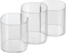 Idesign Bpa-Free Plastic Divided MakEUp Palette Cosmetic Organizer, The Clarity Collection – 9.25" X 3.86" X 3.2", Clear