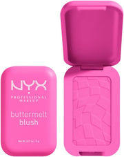 Buttermelt Powder Blush Compact, Matte Finish, up to 12 H Wear, Fade & Transfer Resistant, Butta Together - BUTTA HALF