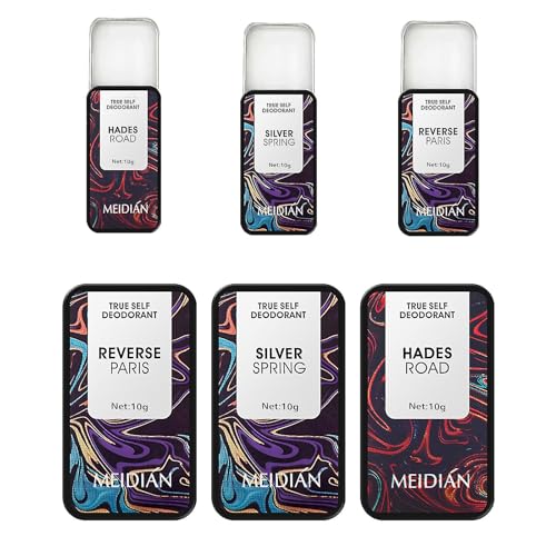 Fresh Solid Dio, Super Long Lasting with All Day Fragrance, Travel Friendly Unisex Perfume, 3 Piece Perfume Set