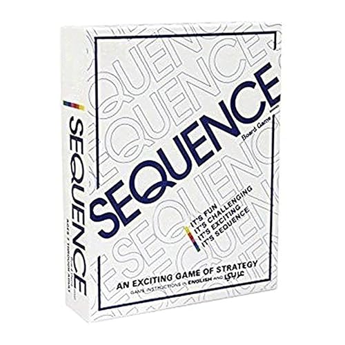 Sulfar Sequence Board Game Multi Color Board Game for Family