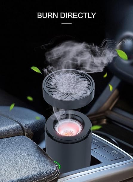 USB Power Incense Burner Bakhoor Evaporator Rechargeable Electric Car Incense Burner
