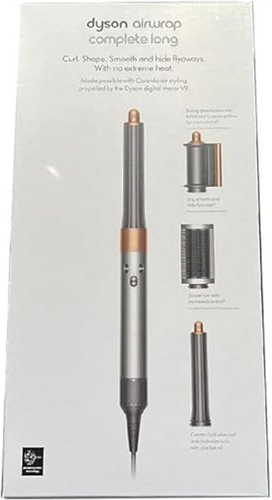 Dyson Special edition Airwrap™ Complete long multi-styler in Strawberry bronze and blush pink with Detangling comb
