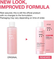 Peach 77 Niacin Essence Toner, Facial Toner for Glass Skin, Niacinamide, Panthenol, Ceramides, Korean Skin Care, Facial Toner for Glass Skin, 250ml/8.45 fl.oz.