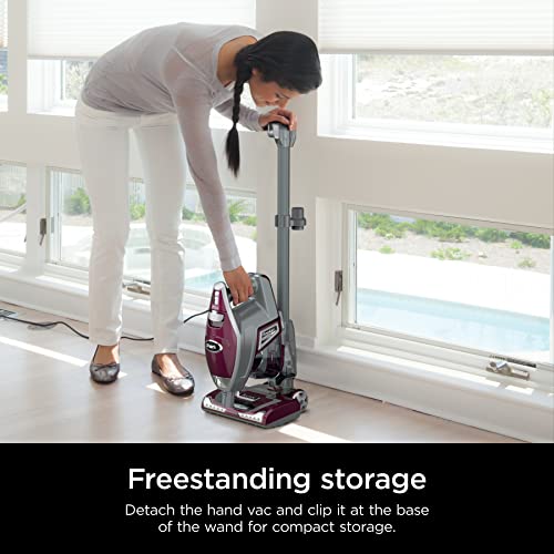 Shark Rocket Deluxepro Ultra Light Upright Corded Stick Vacuum One Size Bordeaux