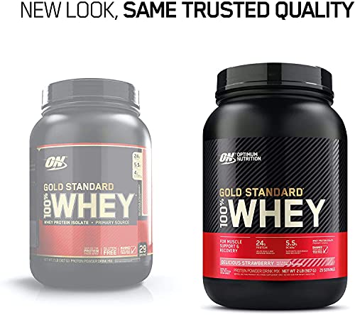Optimum Nutrition, Gold Standard, 100% Isolate, Strawberry Cream, 720 G