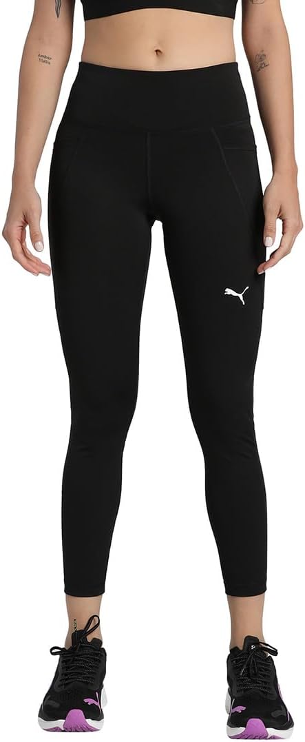 Womens TAD ESSENTIAL TIGHT - HW 7/8 Tights (pack of 1) - Puma Black