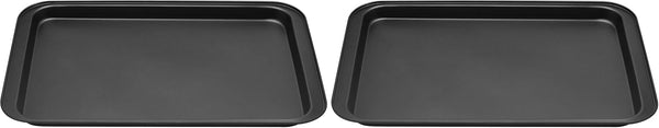 RK Bakeware , Cake Mould Sheet Pans , Black , 42.5 Cm , Rntp17 , Cookie Pan , Bread Pan , Biscuit Pan , Bakeware , Cake Mould - 42.5X28X2.5 CM (Pack of 2)