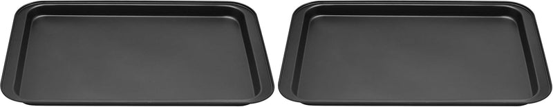 RK Bakeware , Cake Mould Sheet Pans , Black , 42.5 Cm , Rntp17 , Cookie Pan , Bread Pan , Biscuit Pan , Bakeware , Cake Mould - 42.5X28X2.5 CM (Pack of 2)