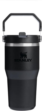 Ice Flow GO 600ml/20oz Flip Straw Wtr Btl Black 2.0