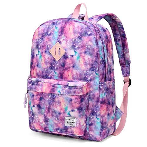 VASCHY Backpack for Women Men,Lightweight School Bag Water Repellent Children Boy Leisure for Girl Teenagers College Business Travel