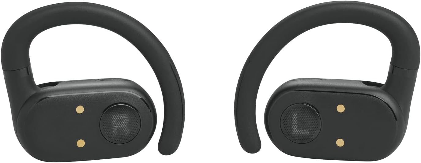 JBL Endurance Peak 3 Dust and Water Proof True Wireless Active Earbuds, JBL Pure Bass Sound, 50H Battery Hours, Ambient Aware & Talk Thru, 4-Mic Technology, Powerhook Design - Black, JBLENDURPEAK3BLK