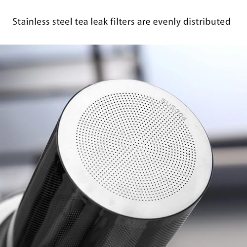Glass Teapot with Infuser, Stovetop Safe, Blooming and Loose Leaf Tea Maker Set, with Removable Stainless Steel Infuser (750ml)
