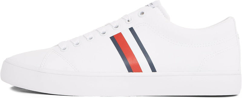 Tommy Hilfiger TH HI VULC LOW CORE STRIPES MESH mens Sneakers