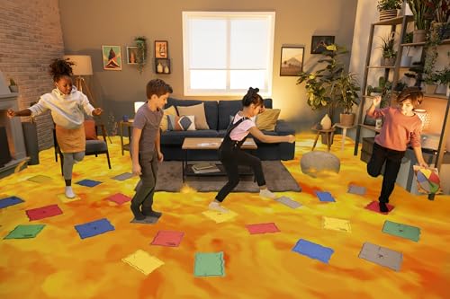 The Floor is Lava! Interactive Board Game for Kids and Adults (Ages 5+) Fun Party, Birthday, and Family Play | Promotes Physical Activity | Indoor and Outdoor Safe