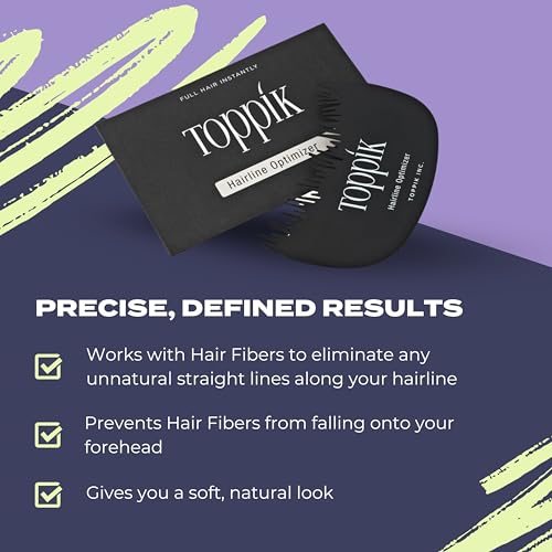 Toppik Hair Perfecting Duo Tool Kit 2-Piece Kit Includes Spray Applicator and Hairline Optimizer for Precise Application of Toppik Hair Building Fiber