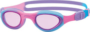 Zoggs Unisex Kids Little Super Seal Swimming Goggle (pack of 1) - One Size Pink /Purple/ Tint Pink