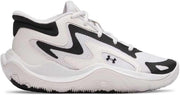UA GS JET 25 boys FOOTWEAR - WHITE