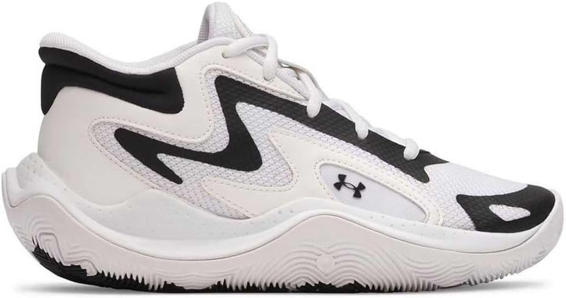 UA GS JET 25 boys FOOTWEAR - WHITE