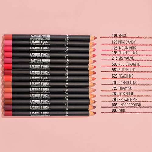 Rimmel London, Lasting Matte Lip Liner 110 Spice, 1.2g