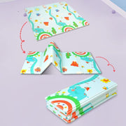 EURCRBU Baby Play Mat, Extra Large 180 * 200cm Folding Baby Crawling Mat, Reversible Play Mat Foam Non-slip Play Mat, Suitable for Children, Infants, Games, Indoor and Outdoor Use-Enlightenment Diary